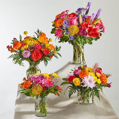 Feast of Color – A Florist Original –  Rose Girls, Whittier CA