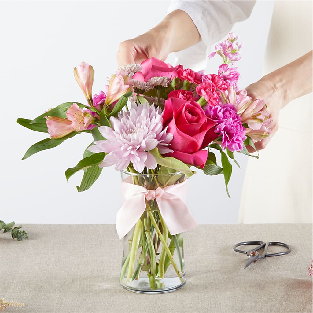 Pink Ribbon - A Florist Original –  Rose Girls, Whittier CA