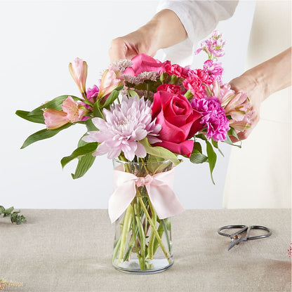 Pink Ribbon - A Florist Original –  Rose Girls, Whittier CA