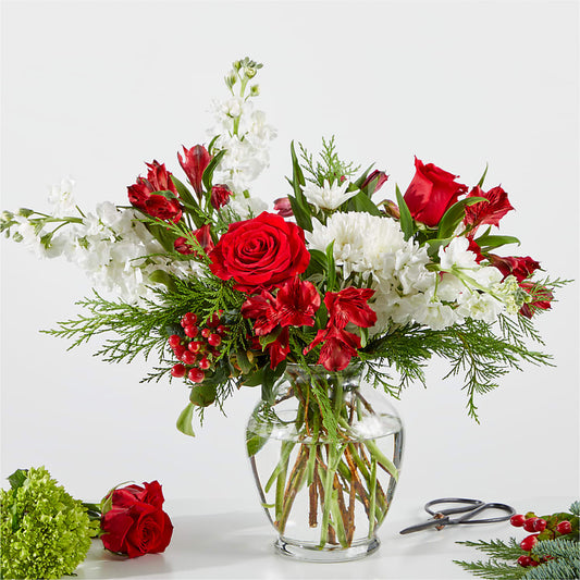 Merry Moment Bouquet – A Florist Original –  Rose Girls, Whittier CA