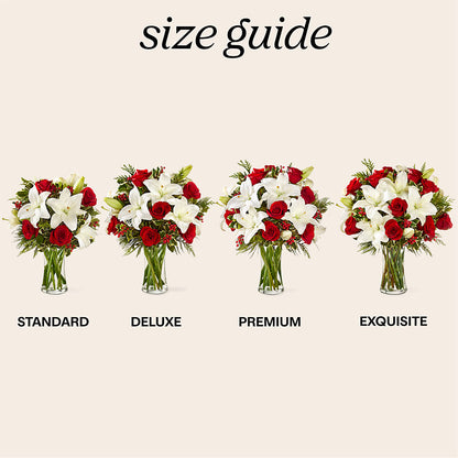 Sparkling Snowflakes Bouquet –  Rose Girls, Whittier CA