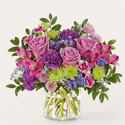 Glass Half Full Bouquet –  Rose Girls, Whittier CA