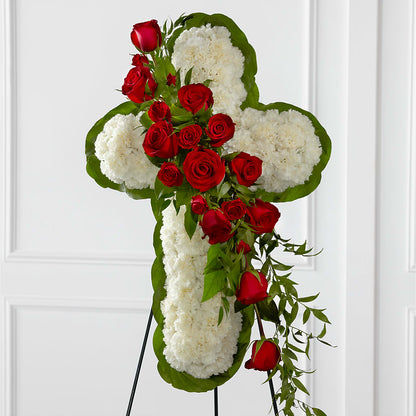 Floral Cross Easel –  Rose Girls, Whittier CA