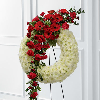Graceful Tribute Wreath –  Rose Girls, Whittier CA
