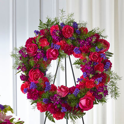 Calming Colors Wreath –  Rose Girls, Whittier CA