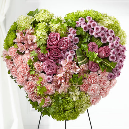 Heartwarming Standing Heart –  Rose Girls, Whittier CA