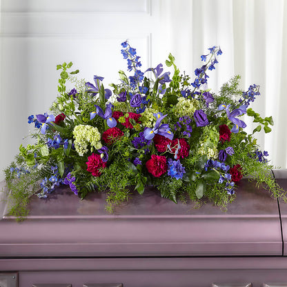 Always Treasured Casket Spray –  Rose Girls, Whittier CA