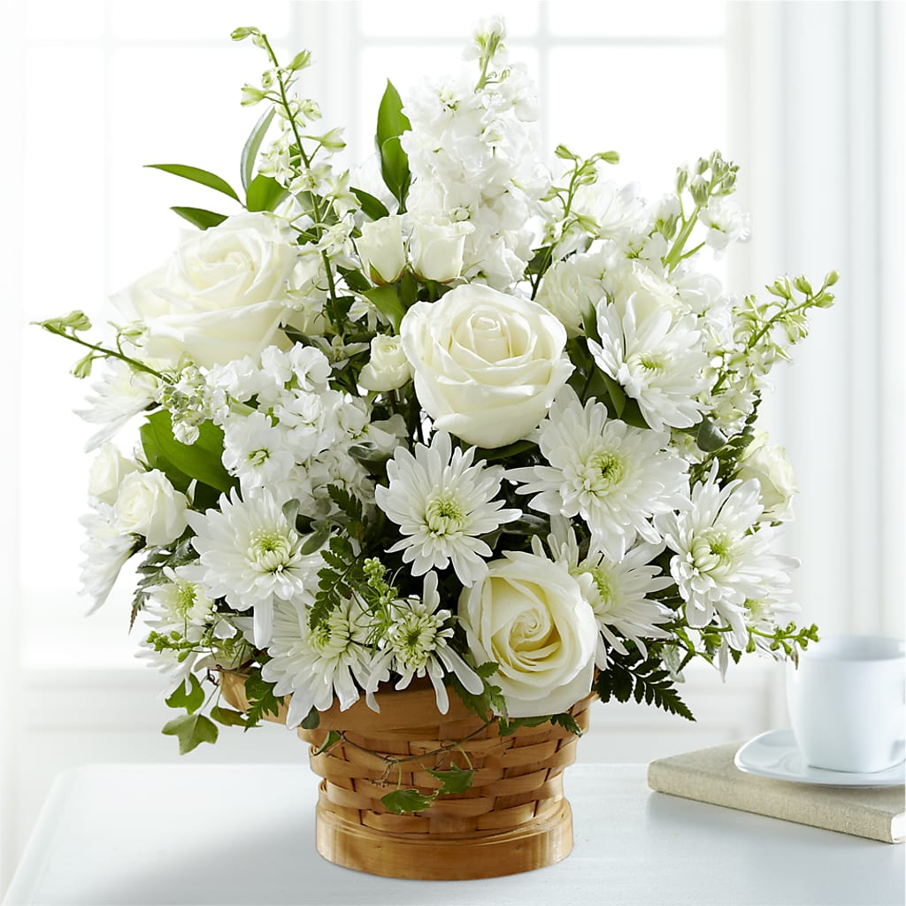 Heartfelt Condolences Arrangement –  Rose Girls, Whittier CA