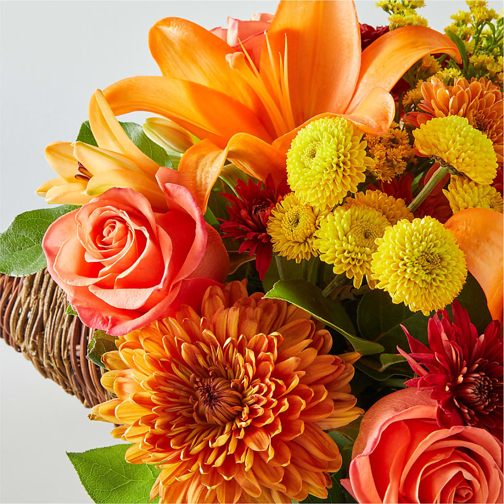 Bouquet of Blessings Cornucopia –  Rose Girls, Whittier CA