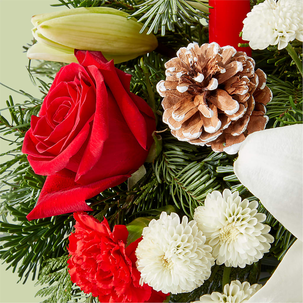 Seasonal Festivities Centerpiece –  Rose Girls, Whittier CA