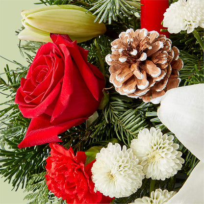 Seasonal Festivities Centerpiece –  Rose Girls, Whittier CA