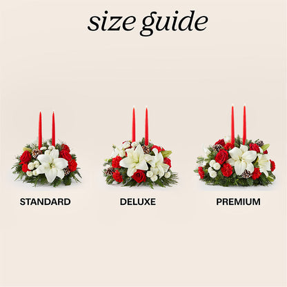 Seasonal Festivities Centerpiece –  Rose Girls, Whittier CA