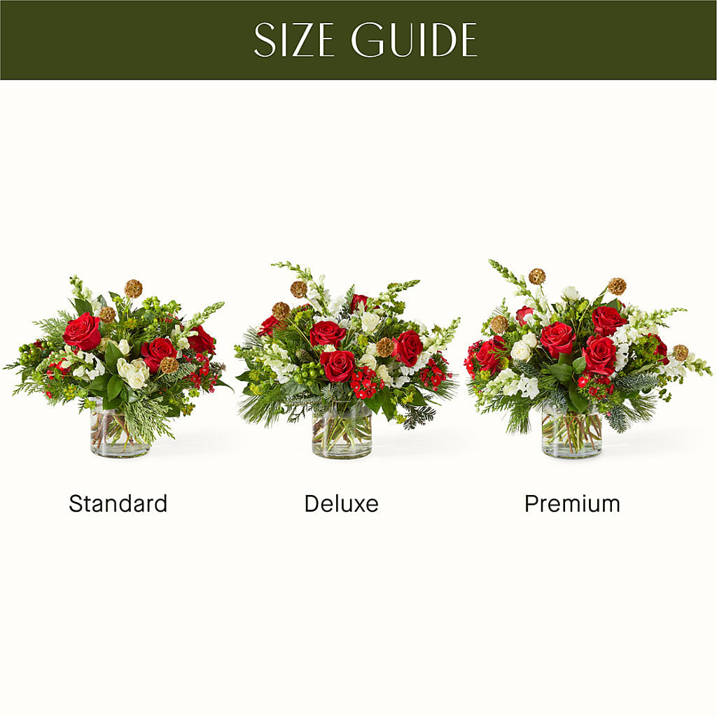 Deck the Halls Bouquet –  Rose Girls, Whittier CA