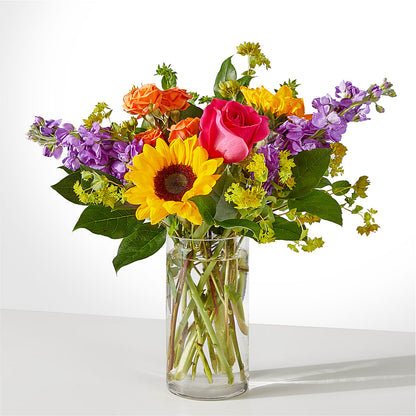 Vibrant Greetings Bouquet –  Rose Girls, Whittier CA