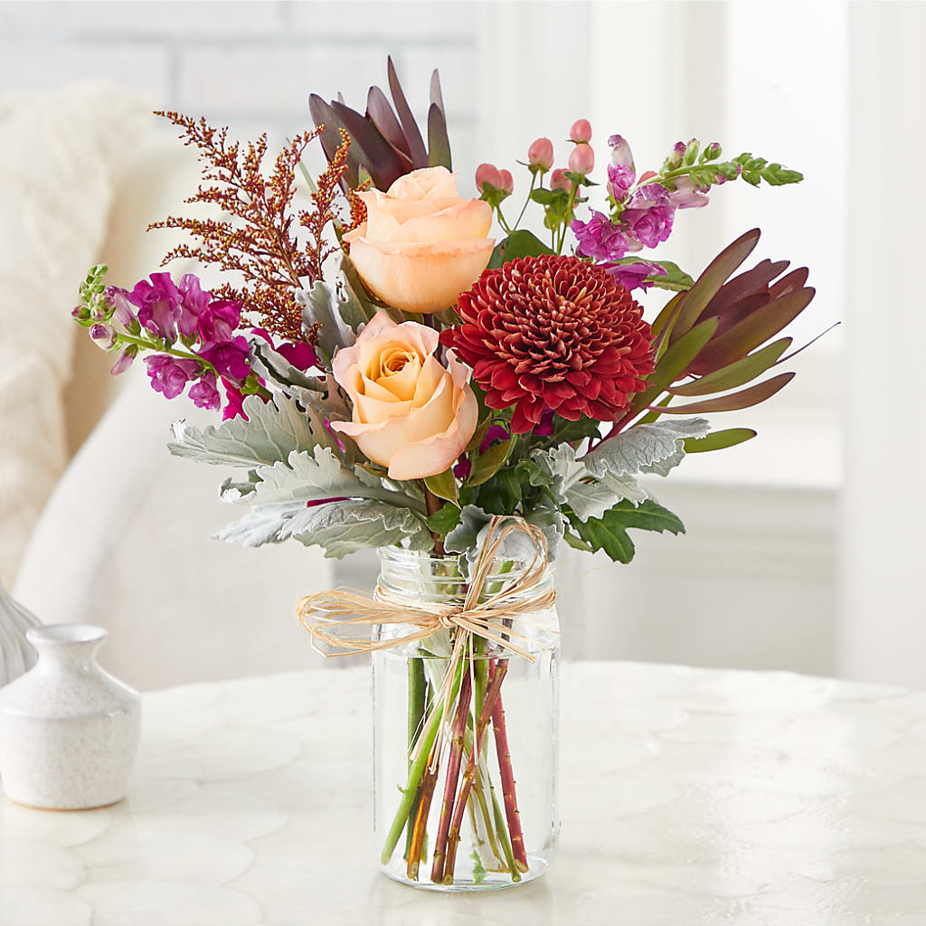 Moody Hues Bouquet –  Rose Girls, Whittier CA