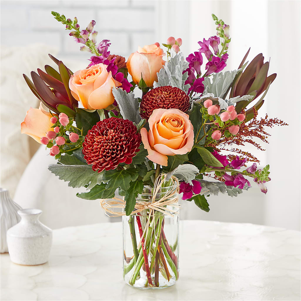 Moody Hues Bouquet –  Rose Girls, Whittier CA