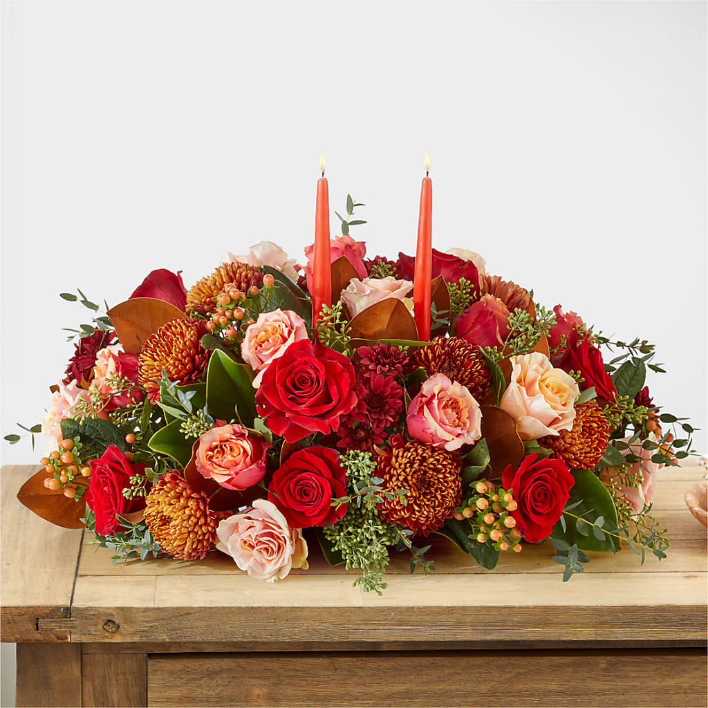 Gather Near Centerpiece –  Rose Girls, Whittier CA