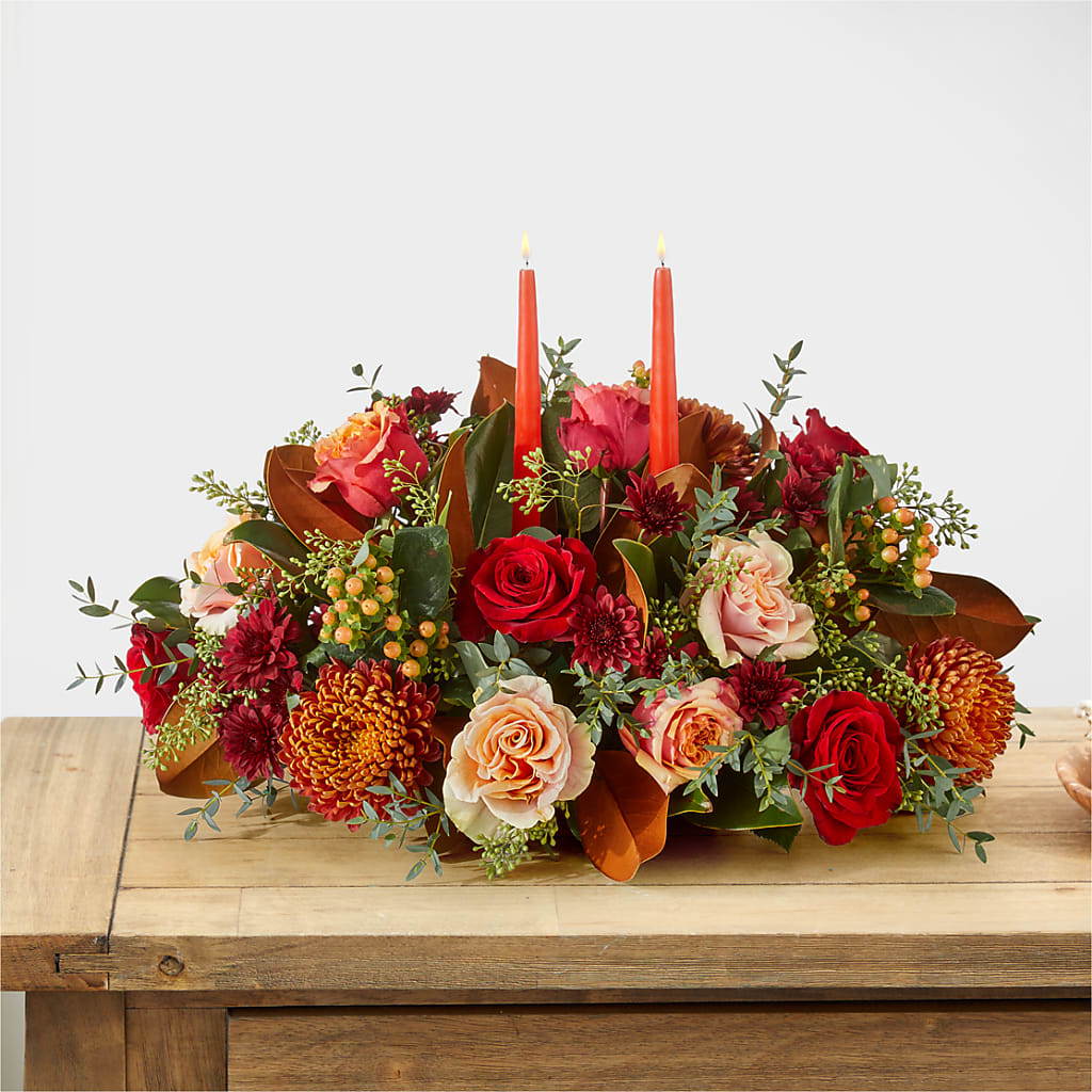 Gather Near Centerpiece –  Rose Girls, Whittier CA