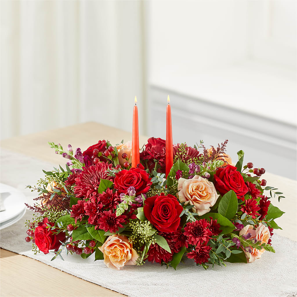 Most Thankful Centerpiece –  Rose Girls, Whittier CA