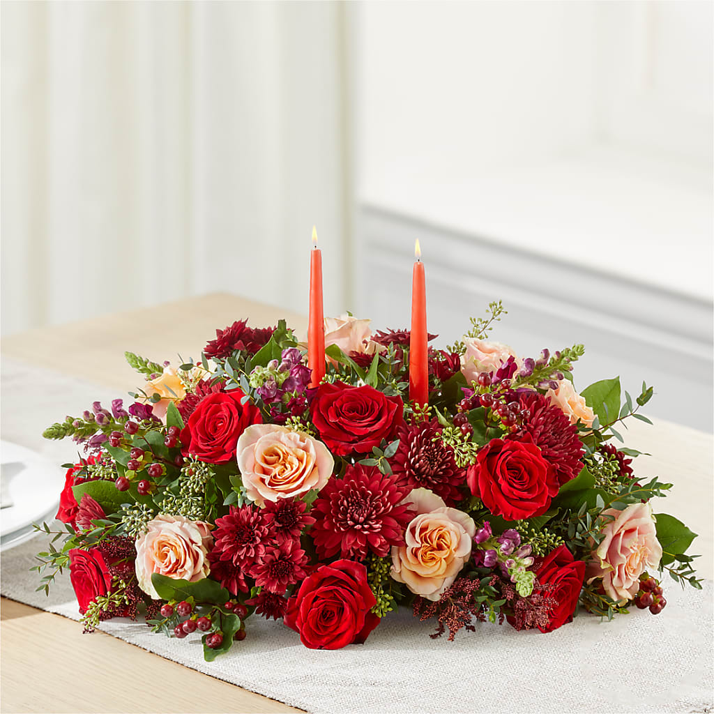 Most Thankful Centerpiece –  Rose Girls, Whittier CA