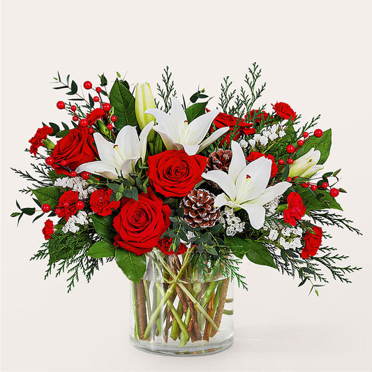 Best in Snow Bouquet –  Rose Girls, Whittier CA