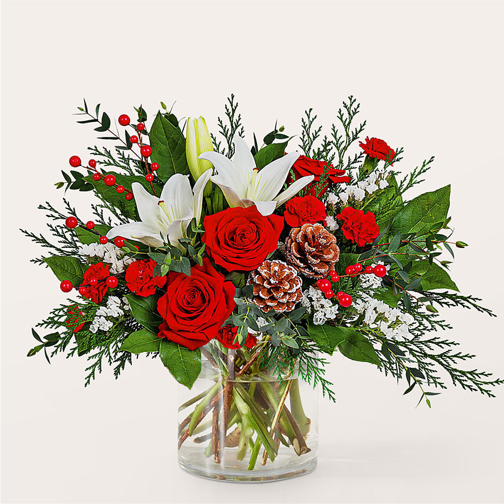 Best in Snow Bouquet –  Rose Girls, Whittier CA