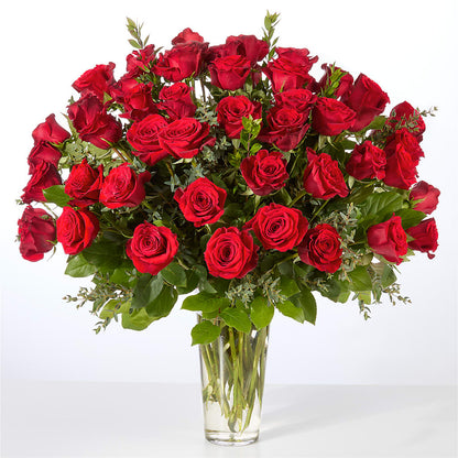 Forever Yours Fifty Stem Red Rose Bouquet –  Rose Girls, Whittier CA