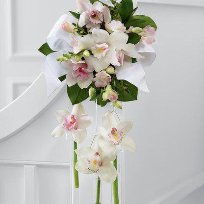 Perfect Entrance Pew Arrangement –  Rose Girls, Whittier CA