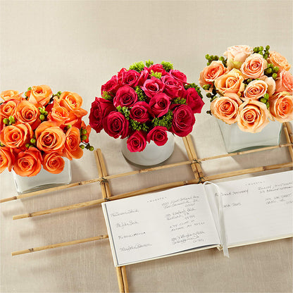 Dawn Rose Centerpiece –  Rose Girls, Whittier CA