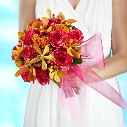 Brilliant Shades of Love Bouquet –  Rose Girls, Whittier CA
