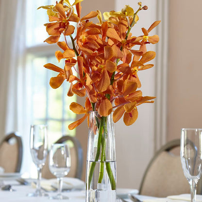 Orange Mokara Bud Vase –  Rose Girls, Whittier CA
